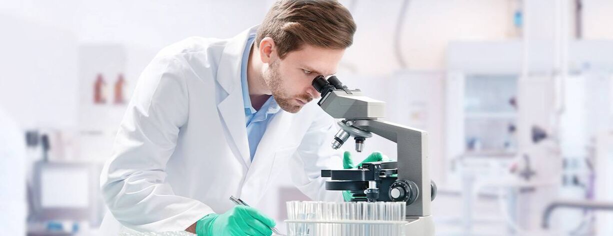 laboratory examination of parasites