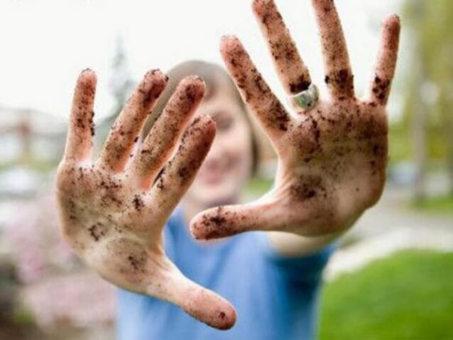 Non-compliance with hygiene rules is the cause of helminth infection